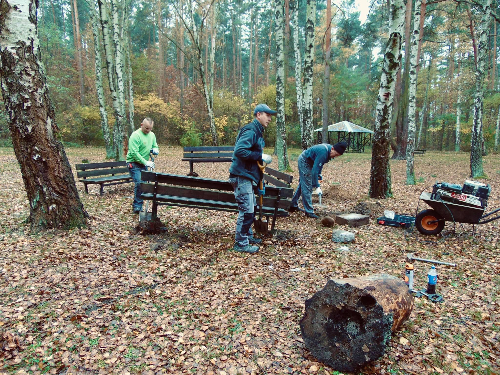 Urządzają ścieżkę zdrowia