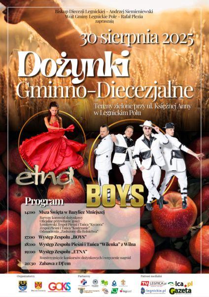 Święto Plonów w Legnickim Polu - Dożynki Gminno-Diecezjalne już 30 sierpnia!