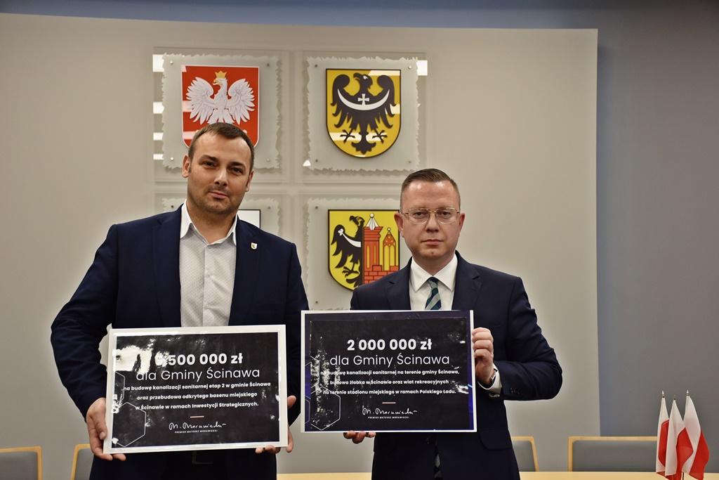 Dodatkowe środki na ważne inwestycje w Ścinawie