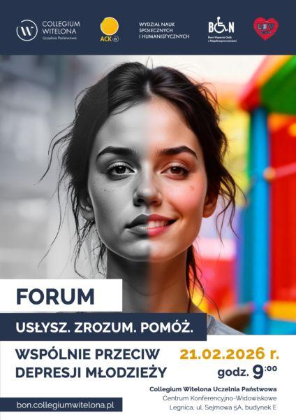 Wspólnie przeciw depresji. Otwarty wykład i warsztaty w Collegium Witelon