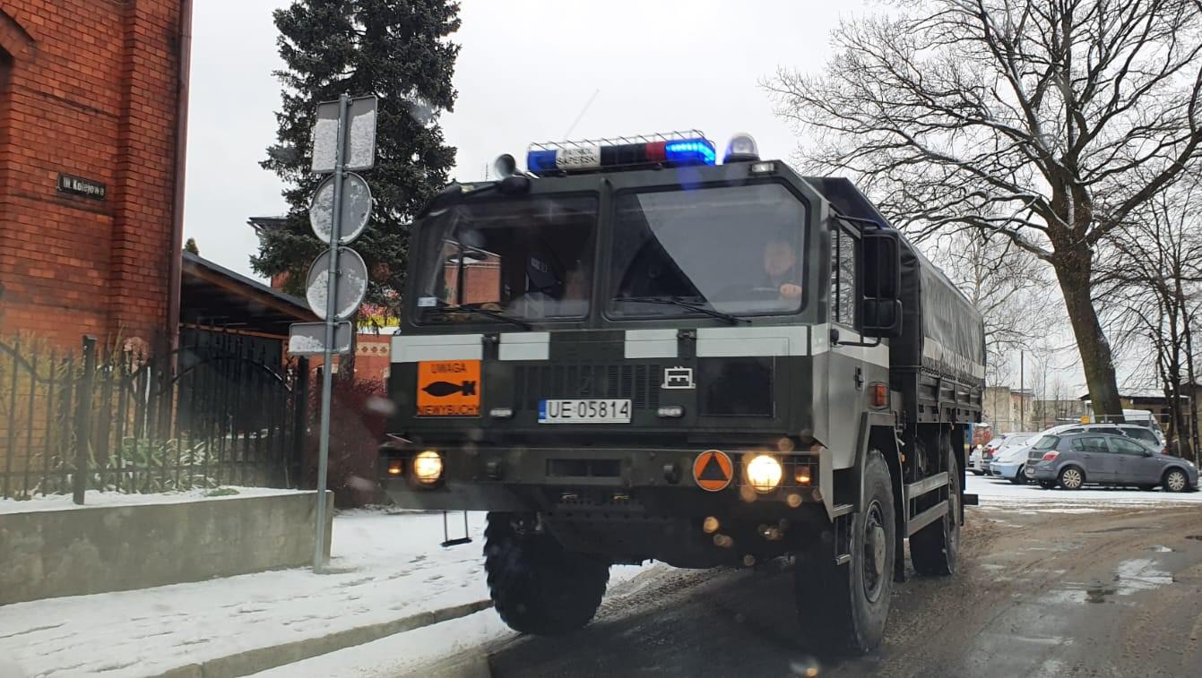 Akcja saperów w Chocianowie