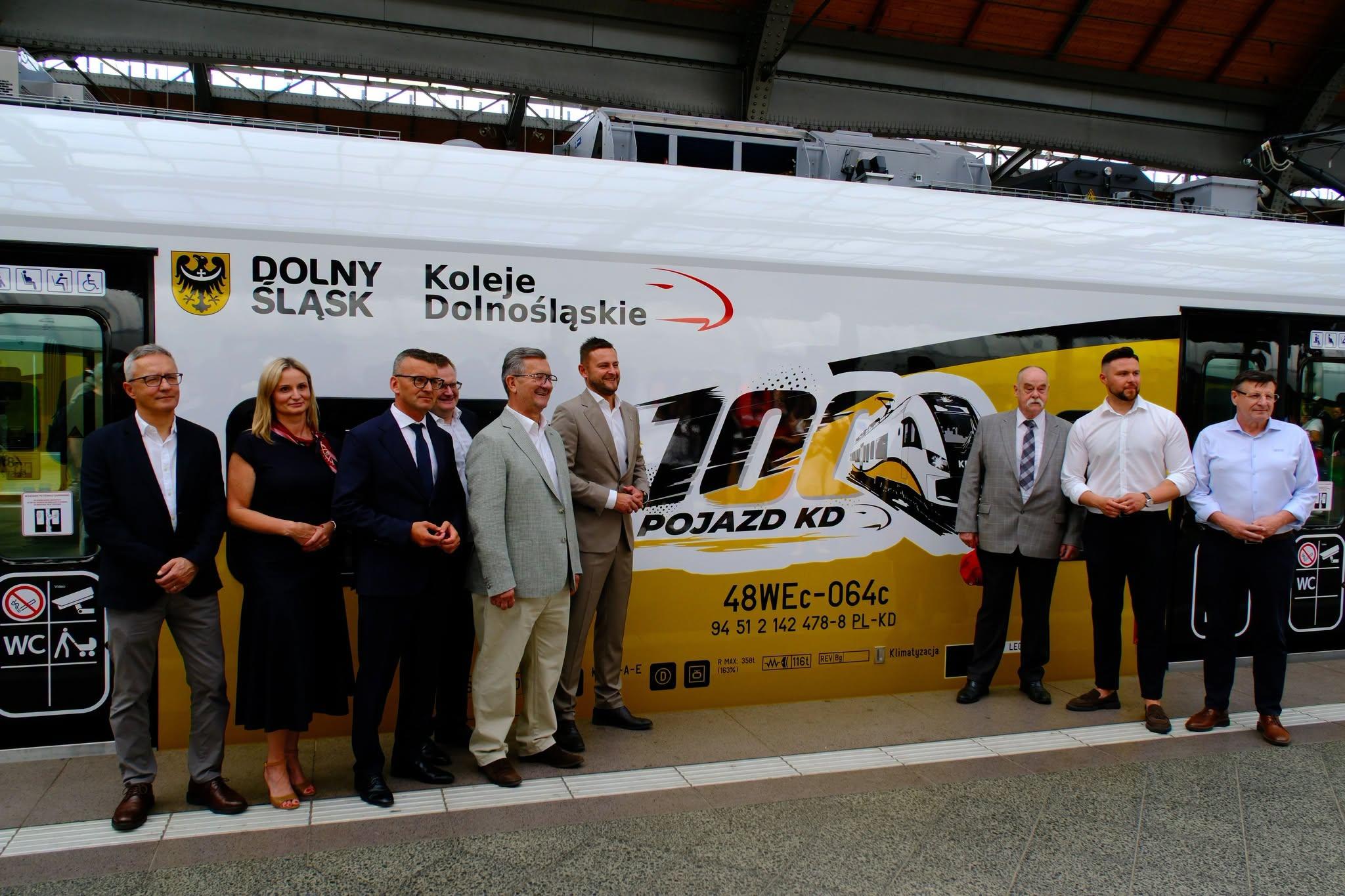 100 pociągów Kolei Dolnośląskich. Kamień milowy dolnośląskiego przewoźnika