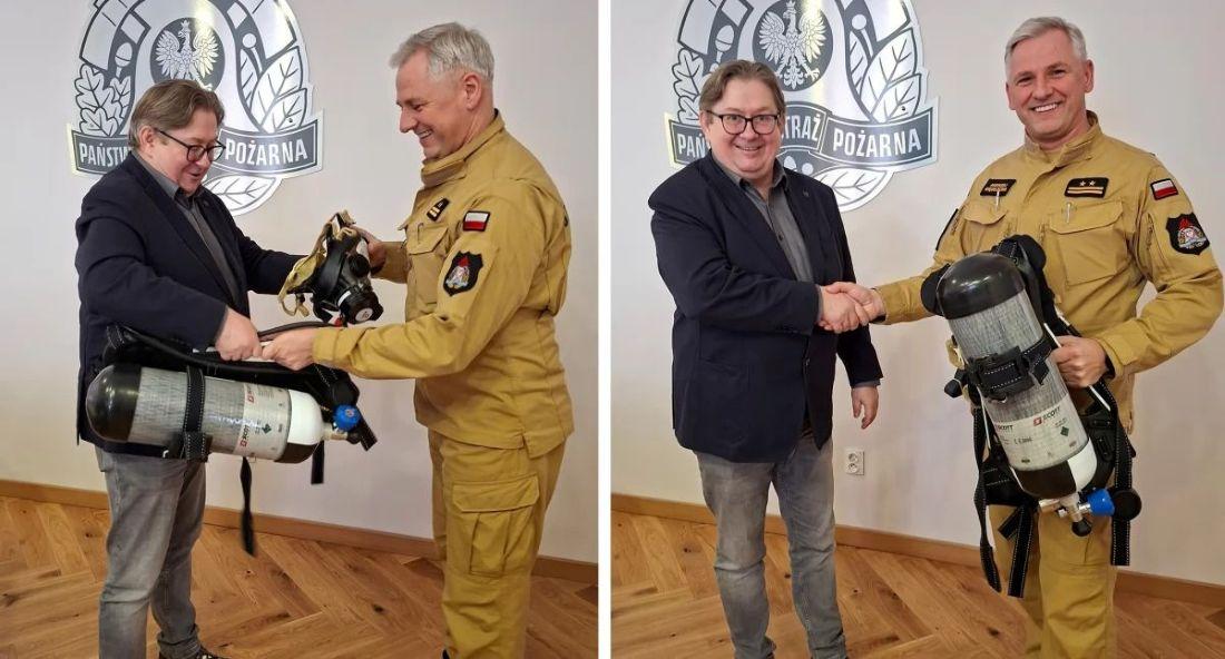 LPGK przekazało legnickim strażakom nowoczesny sprzęt