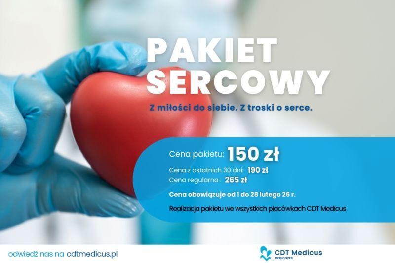 Pakiet Sercowy CDT Medicus w lutym