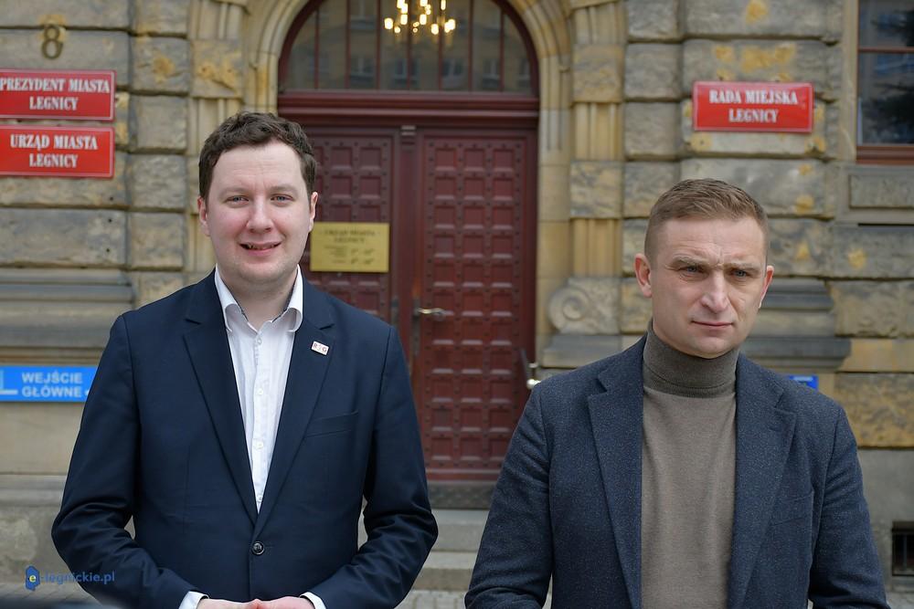 Konferencja R.Bąkiewicza przed spotkaniem z legniczanami (FOTO)