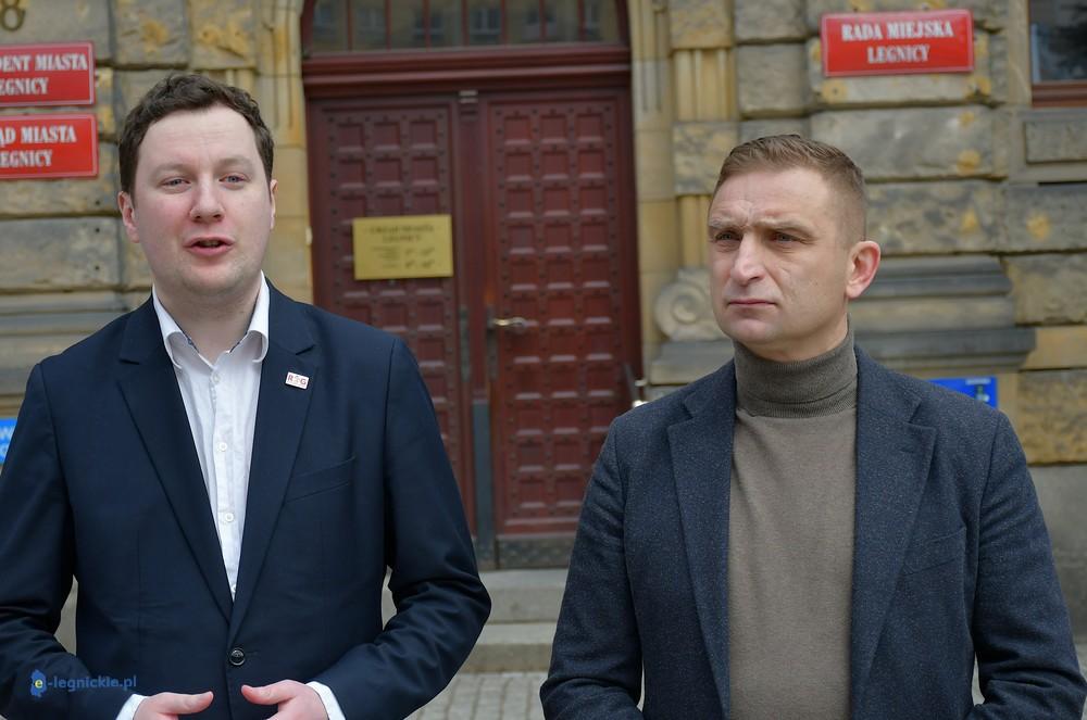 Konferencja R.Bąkiewicza przed spotkaniem z legniczanami (FOTO)