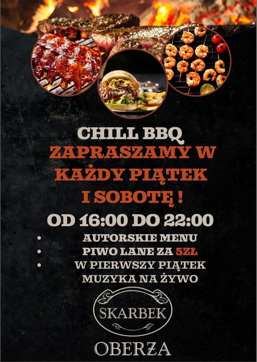 Oberża Skarbek w Lubinie zaprasza na grill i muzyczny chill