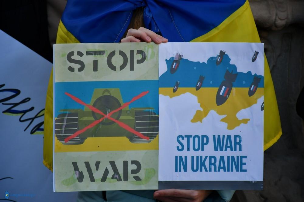 Będą manifestować w rocznicę agresji Rosji na Ukrainę
