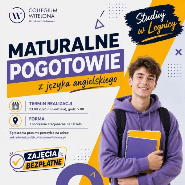Poprawka z angielskiego? Collegium Witelona pomoże przygotować się do egzaminu