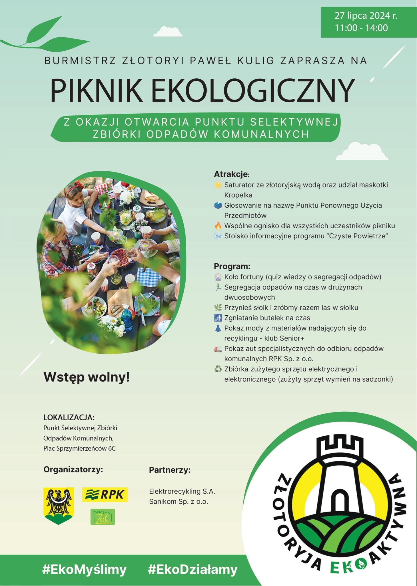 Otwarcie nowego PSZOK i inauguracja kampanii Złotoryja EkoAktywna