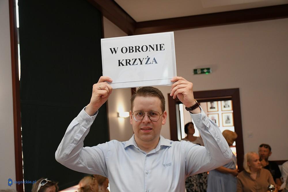 Sesja z ROG-iem czyli protestujący na sali obrad(FOTO)