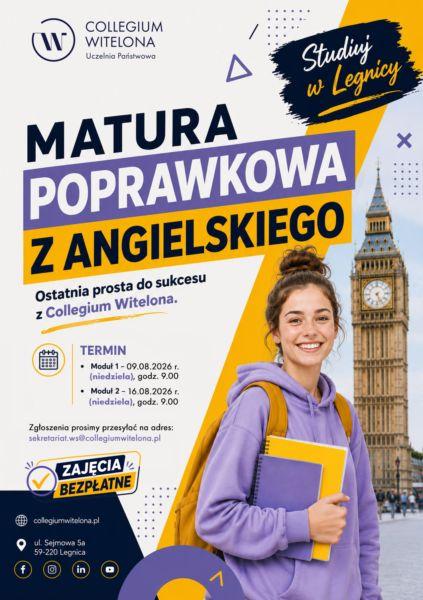Poprawka z angielskiego? Collegium Witelona pomoże przygotować się do egzaminu