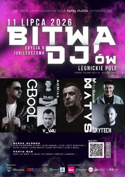 Bitwa DJ'ów w Legnickim Polu. Przed nami największa muzyczna noc tego lata