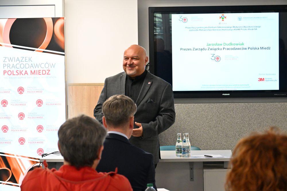 Konferencja o bezpieczeństwie pracy w JRGH KGHM Sobin