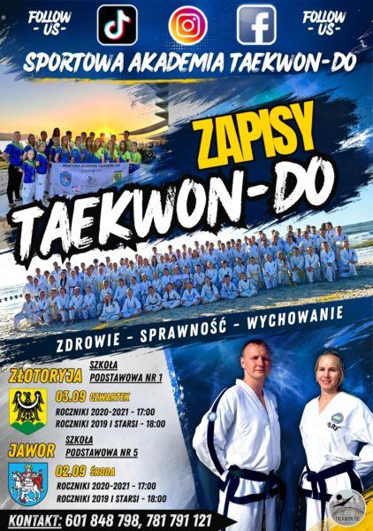Dołącz do Sportowej Akademii Taekwon-do i rozpocznij sportową przygodę ze sportami walki.