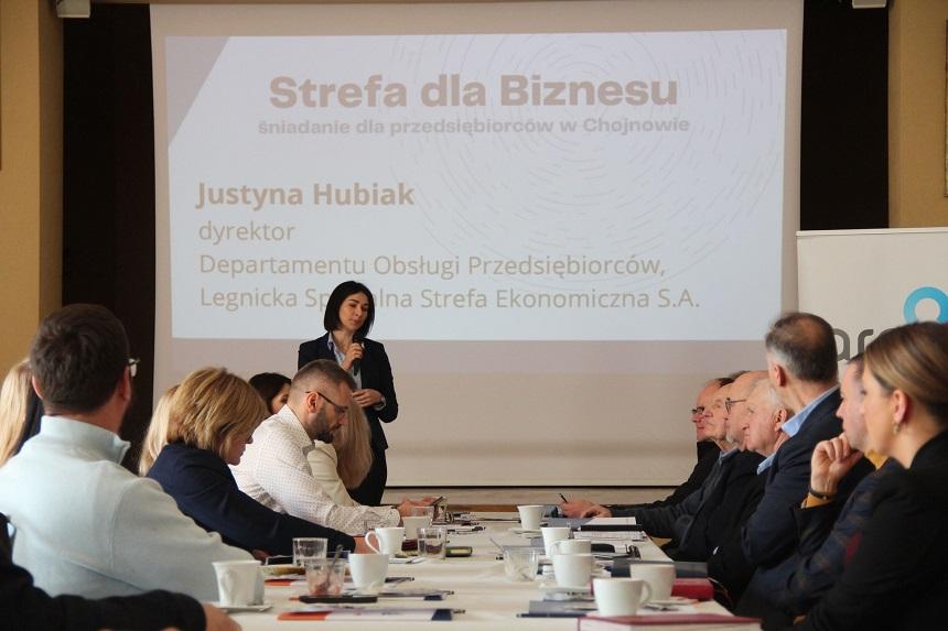 „Strefa dla Biznesu” – spotkanie z przedsiębiorcami w Chojnowie