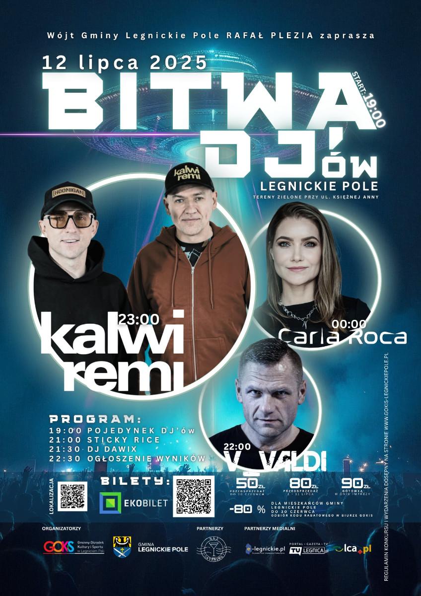 Gwiazdy klubowej muzyki po raz czwarty w Legnickim Polu. Eksplozja muzy i kolorów da piorunujący efekt!