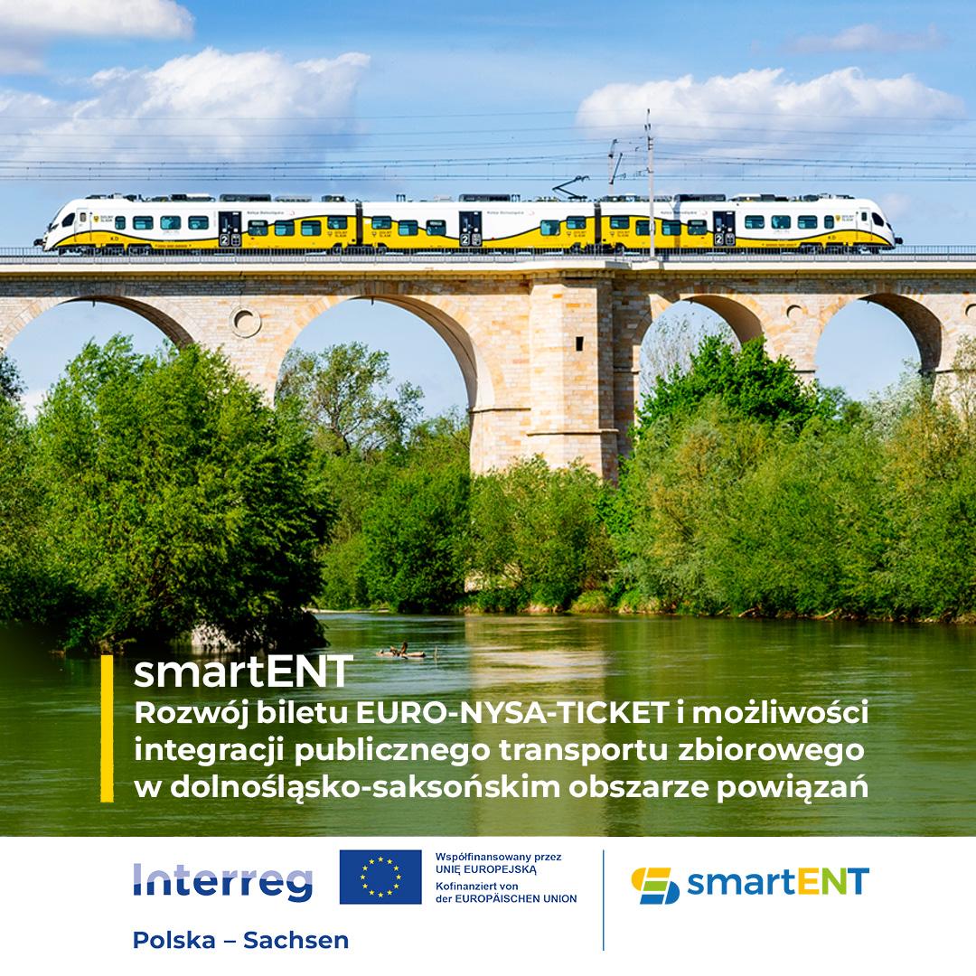 Łatwiejszy transport transgraniczny. Koleje Dolnośląskie w projekcie smartENT