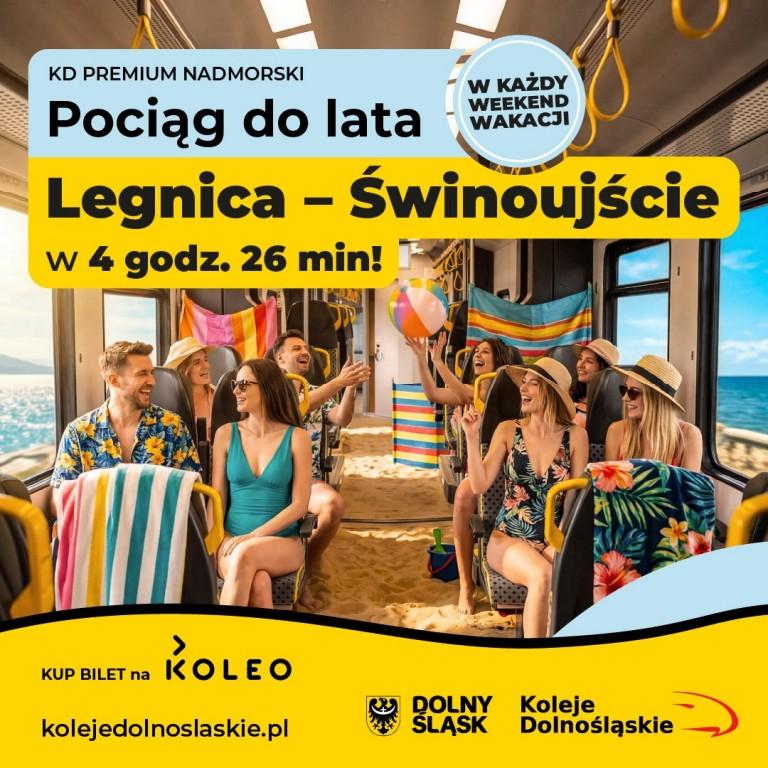 Z Legnicy, Lubina  na wybrzeże