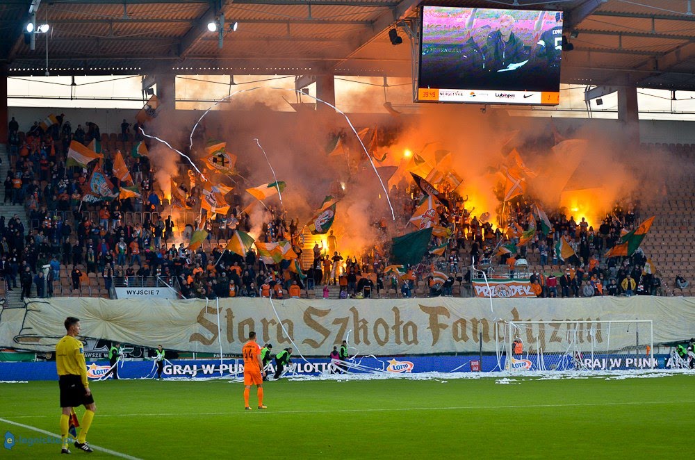 Zagłębie-Cracovia: odszukaj się na trybunach (FOTO)