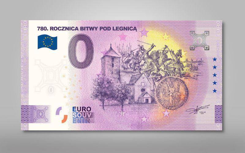W sobotę emisja pamiątkowego banknotu 0 Euro - Legnickie Pole
