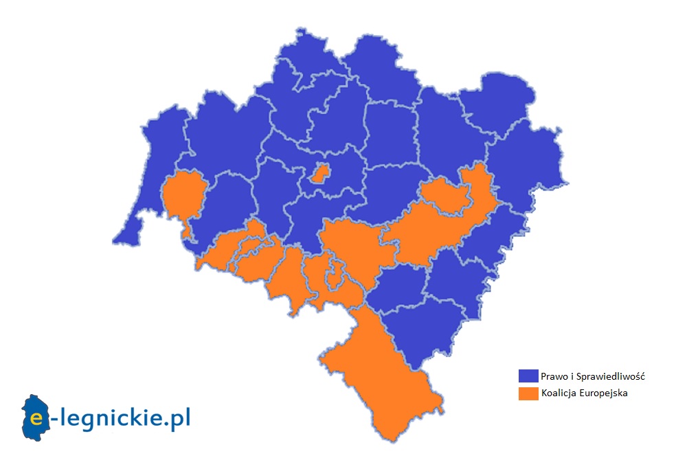 33 do 4 dla PiS w gminach regionu legnickiego