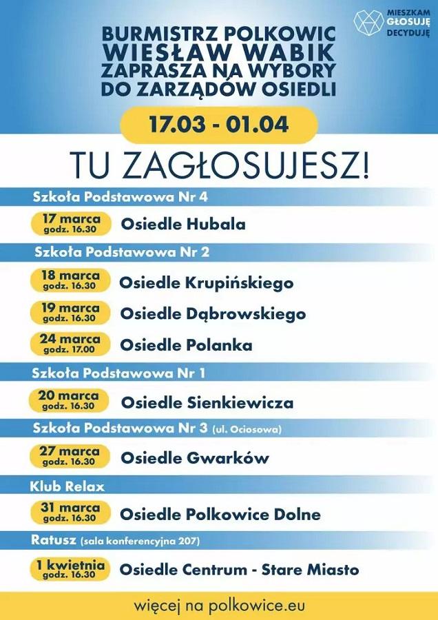 Polkowiczanie wybiorą Zarządy Osiedli