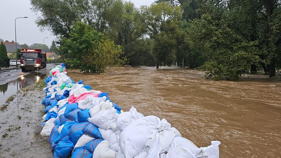 Pogarsza się sytuacja powodziowa w Złotoryi i okolicach