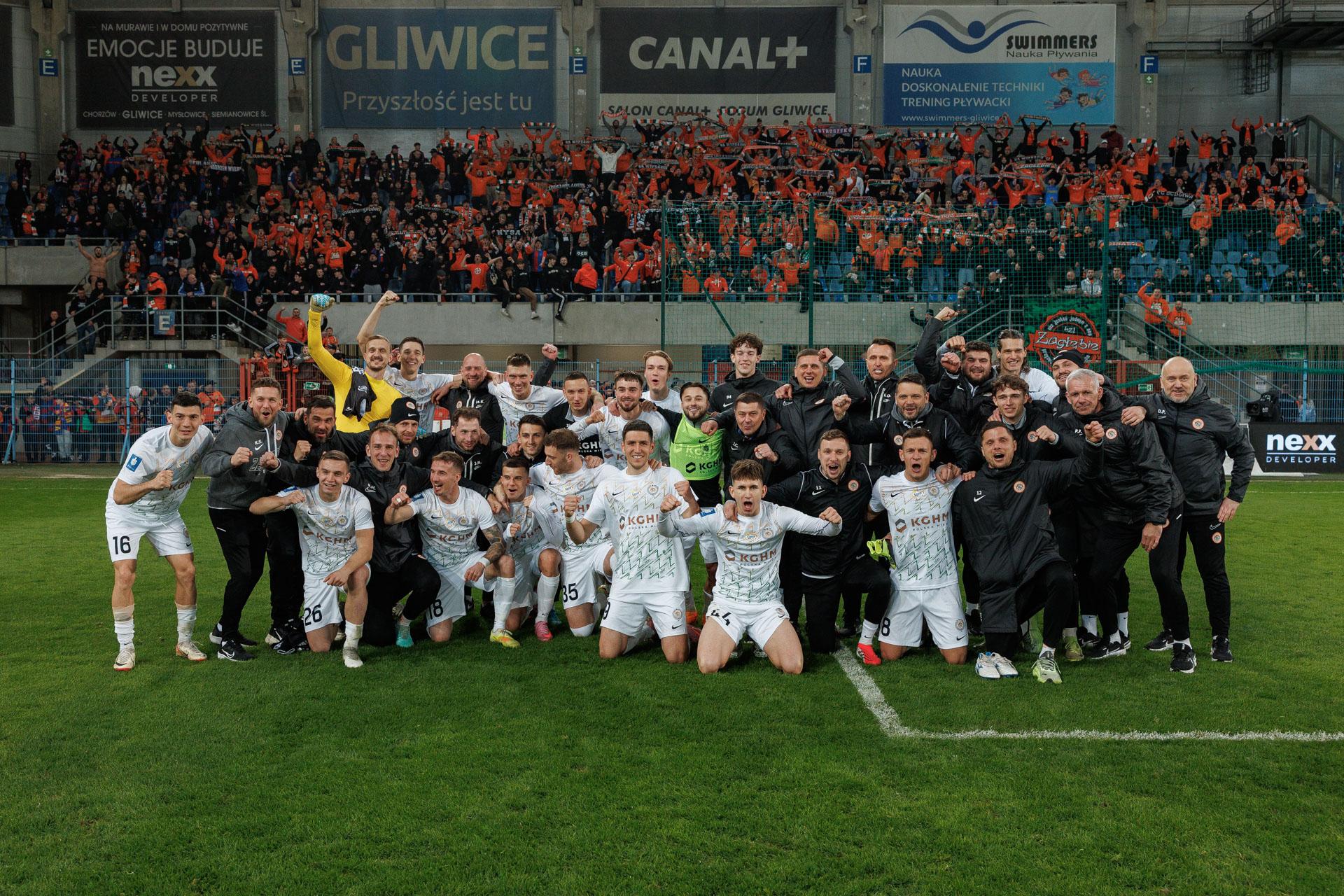 KGHM Zagłębie liderem ekstraklasy